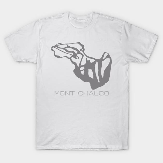 Mont Chalco Resort 3D T-Shirt by Mapsynergy